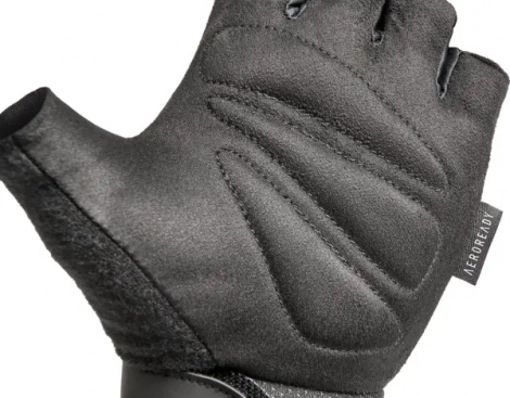 Перчатки для тренинга Adidas ESSENTIAL ADJUSTABLE GLOVES черно-зеленые L ADGB-12455-NL