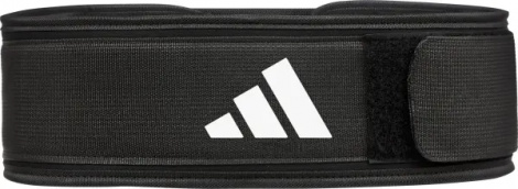 Пояс для тяжелой атлетики Adidas ESSENTIAL WEIGHTLIFTING BELT черный (72,4 - 85 см) ADGB-12253-NL