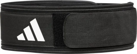Пояс для тяжелой атлетики Adidas ESSENTIAL WEIGHTLIFTING BELT черный (72,4 - 85 см) ADGB-12253-NL