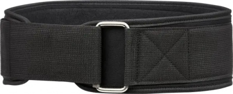 Пояс для тяжелой атлетики Adidas ESSENTIAL WEIGHTLIFTING BELT черный (72,4 - 85 см) ADGB-12253-NL