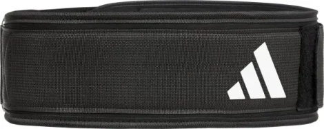 Пояс для тяжелой атлетики Adidas ESSENTIAL WEIGHTLIFTING BELT черный (72,4 - 85 см) ADGB-12253-NL