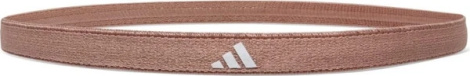 Повязки на голову Adidas HAIRBANDS 3PK бежевая, коричневая, темно-коричневая (3 штуки) ADAC-16205
