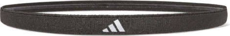 Повязки на голову Adidas HAIRBANDS 3PK фиолетовая, серая, черная (3 штуки) ADAC-16201-NL