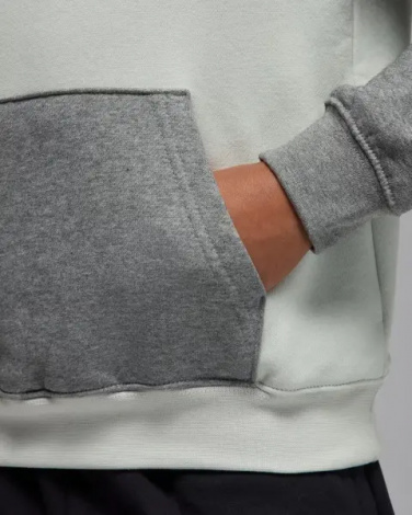 Худі підліткове Nike JORDAN BROOKLYN FLEECE сіро-світло-сіре 95F116-F40