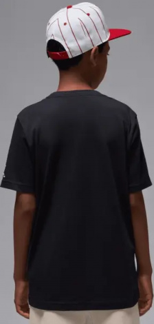 Футболка подростковая Nike JORDAN FLIGHT ESSENTIALS BOXED LOGO 3.0 черная 95F057-023