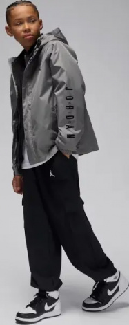 Куртка подростковая Nike JORDAN 3-IN-1 SYSTEM серо-черная 95D864-M19