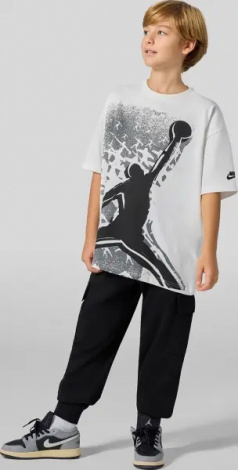 Спортивні штани підліткові Nike JORDAN BROOKLYN чорні 95D830-023