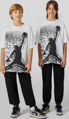 Спортивні штани підліткові Nike JORDAN BROOKLYN чорні 95D830-023