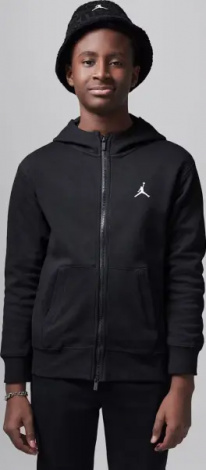 Толстовка подростковая Nike DRI-FIT SPORT STATEMENT HOOP FLEECE черная 95D273-023