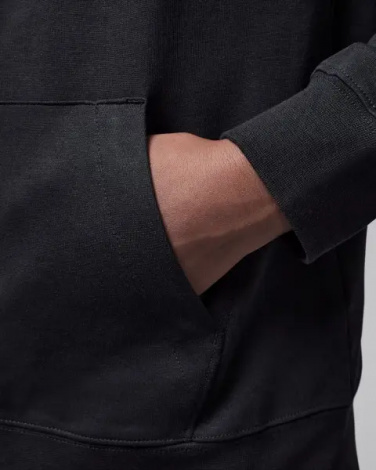 Толстовка подростковая Nike DRI-FIT SPORT STATEMENT HOOP FLEECE черная 95D273-023