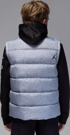 Куртка подростковая Nike JORDAN 2 FER серо-черная 95D191-GHJ