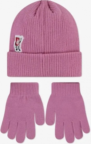 Зимний набор аксессуаров детский Nike PATCH розовый 8A3135-ACG