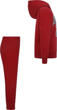 Спортивный костюм детский Nike JORDAN JERSEY TRACKSUIT красно-черный 85C651-R78