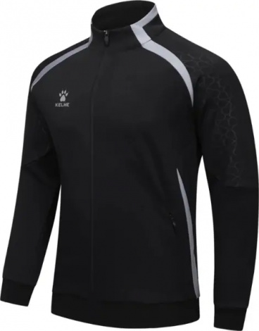 Олимпийка (мастерка) Kelme CORDOBA II черно-серая 8461WT1136.9000