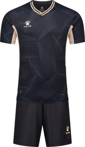 Комплект футбольной формы Kelme AVILA черный 8451ZB1248.9000