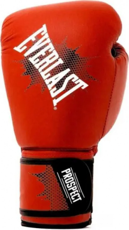 Перчатки боксерские детские Everlast PROSPECT GLOVES красно-черные (8 унций) 820260-70-4