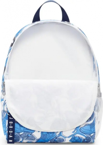 Рюкзак детский Nike AIR JORDAN MINI голубо-белый 7A0654-J45