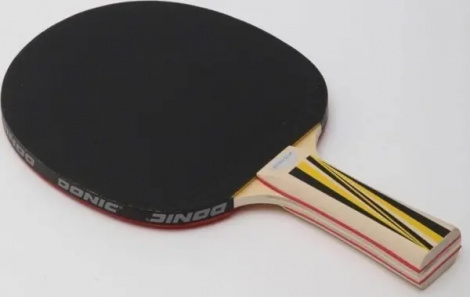 Набір для настільного тенісу Donic TOP TEAM 500 (ракетка, чохол і 4 м'ячі) світло-коричнево-білий 788451