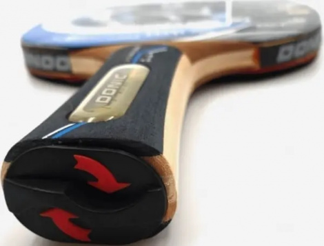 Ракетка для настільного тенісу Donic WALDNER 700 чорно-коричнева 754872