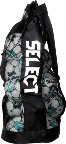 Сумка для м'ячів Select FOOTBALL BAG чорна (для 18-20 м'ячів) 737200-010