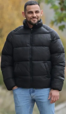 Пуховик Jako PUFFY черный 7207-800