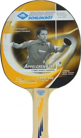 Ракетка для настольного тенниса Donic APPELGREN LINE 200 светло-коричневая 703002