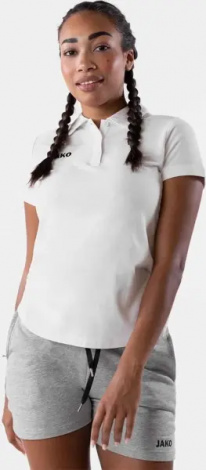 Поло женское Jako BASE белое 6365-00