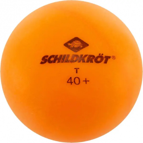 Набор мячей для настольного тенниса Donic 1T 40+ оранжевый (6 штук) 618198