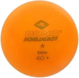 Набір м'ячів для настільного тенісу Donic ELITE 1* помаранчевий (6 штук) 608518