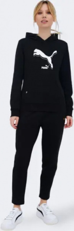 Худі жіноче Puma POWER чорне 589541-01