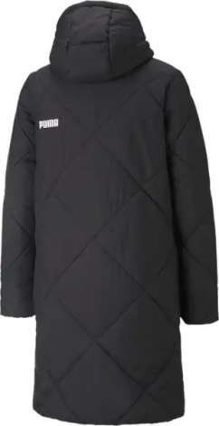 Куртка жіноча Puma ESSENTIALS WATER-REPELLENT PADDED чорна 582381-01