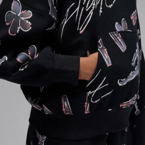 Спортивный костюм подростковый Nike JORDAN 23 THROWBACK черно-серый 45F264-023__45F265-023