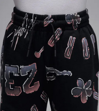 Спортивный костюм подростковый Nike JORDAN 23 THROWBACK черно-серый 45F264-023__45F265-023