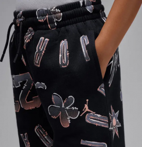 Спортивный костюм подростковый Nike JORDAN 23 THROWBACK черно-серый 45F264-023__45F265-023