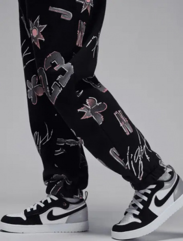 Спортивный костюм подростковый Nike JORDAN 23 THROWBACK черно-серый 45F264-023__45F265-023