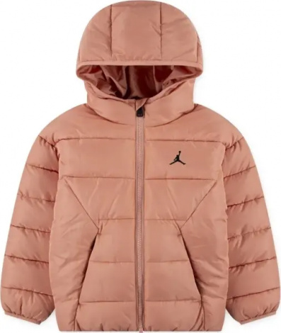 Куртка підліткова Nike JORDAN BROOKLYN PUFFER персикова 45F014-R1O