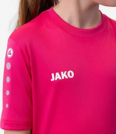Футболка дитяча Jako TEAM рожева 4233-170