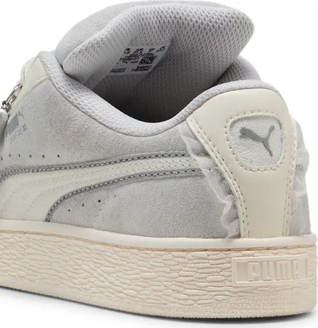 Кроссовки женские Puma SUEDE XL GLAM серые 40125001