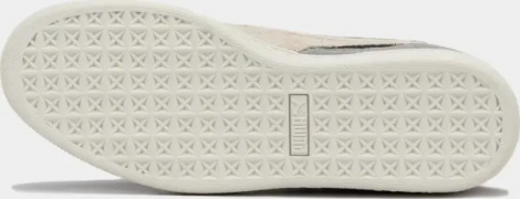 Кеды Puma SUEDE CAMOWAVE бежево-серо-черные 399567-01