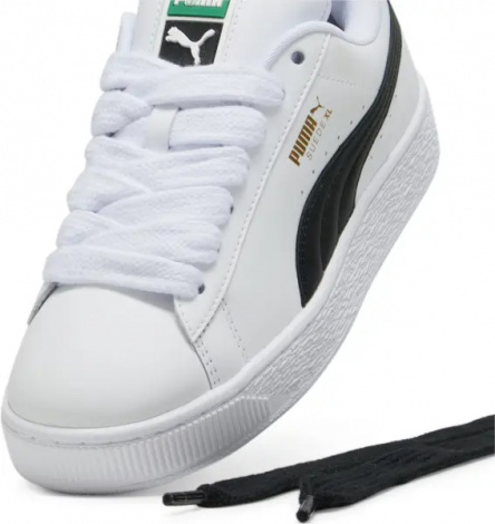 Кеды Puma SUEDE XL LEATHER бело-черные 39725502