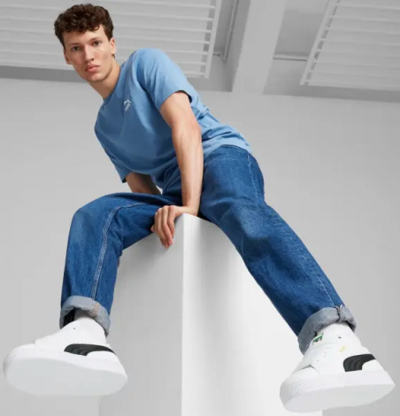 Кеды Puma SUEDE XL LEATHER бело-черные 39725502