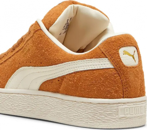 Кроссовки Puma SUEDE XL HAIRY коричнево-белые 39724104