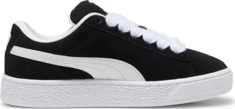 Кроссовки детские Puma SUEDE XL черно-белые 39657702