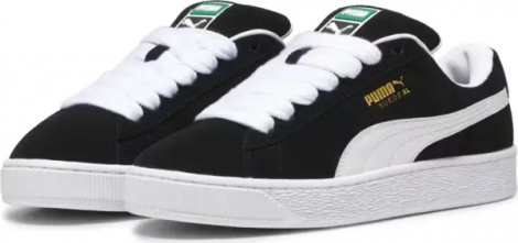 Кеди Puma SUEDE XL чорно-білі 39520502