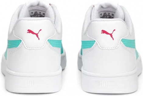 Кроссовки детские Puma CAVEN бело-бирюзово-розовые 382056-13