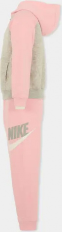Спортивный костюм детский Nike SPORTSWEAR розово-серо-белый 36N341-A0W