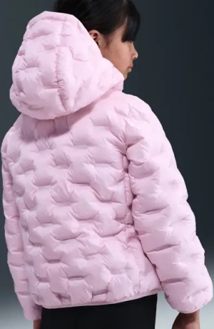 Куртка дитяча Nike SEAMLESS QUILTED PUFFER світло-рожева 36N108-A9Y