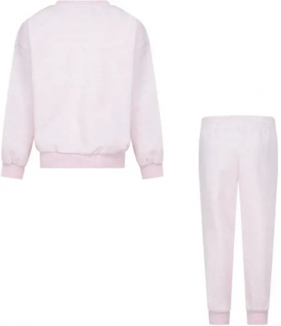 Спортивный костюм детский Nike ESSENTIAL FLEECE CREW светло-розовый 36M188-AAR