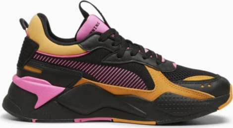 Кроссовки Puma RS-X REINVENTION черно-оранжево-розовые 36957921