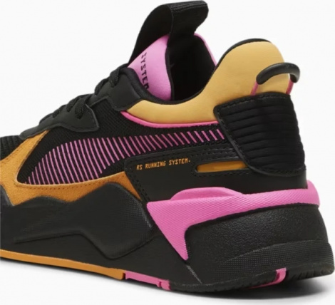 Кроссовки Puma RS-X REINVENTION черно-оранжево-розовые 36957921